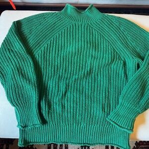J. Crew Green Sweater